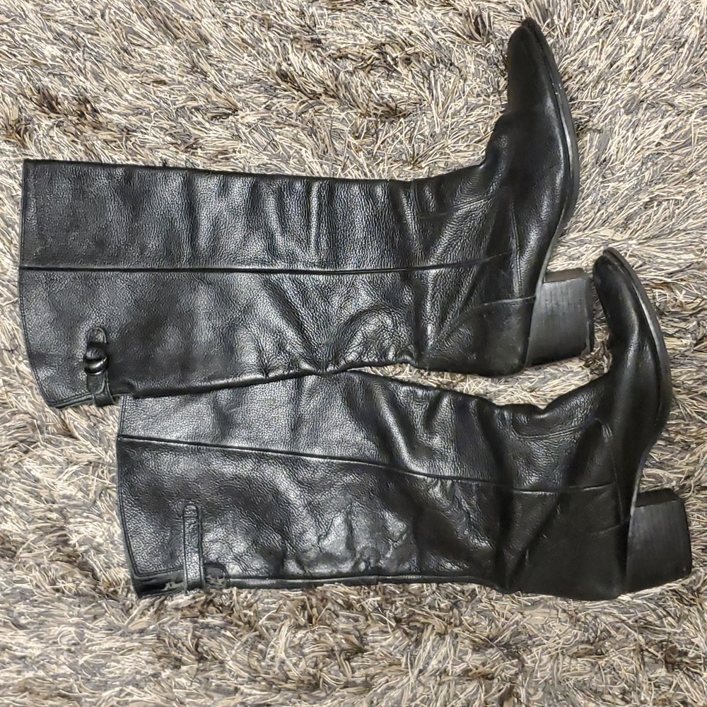 Matisse black riding boots